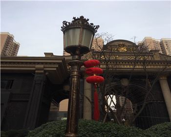 陜西小區太陽能路燈-西安萬達公館