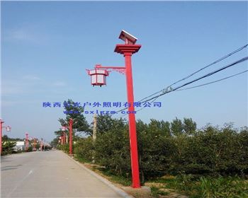 甘肅太陽能景觀路燈-甘肅省渭南市大荔縣太陽能景觀路燈項目