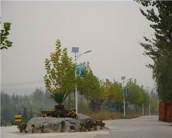 陜西太陽能路燈-陜西省西安市環山路旅游景區路燈照明工程