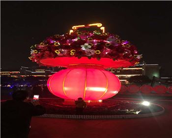 西安蓮湖區2019年元旦、春節亮化工程案例