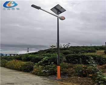 湖北商洛山陽(yáng)縣金橋茶廠太陽(yáng)能路燈項(xiàng)目